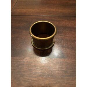 Brass Napkin Rings Set Of 14 Vintage Minimalist Dining Decor